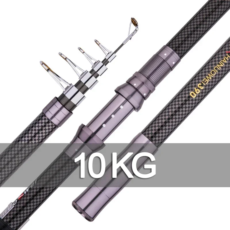 Fishing Rod Surf - Yeni Teleskopik Taşınabilir Döner Olta 2.4M,2.7M,3.6M,3.9M,4.5M