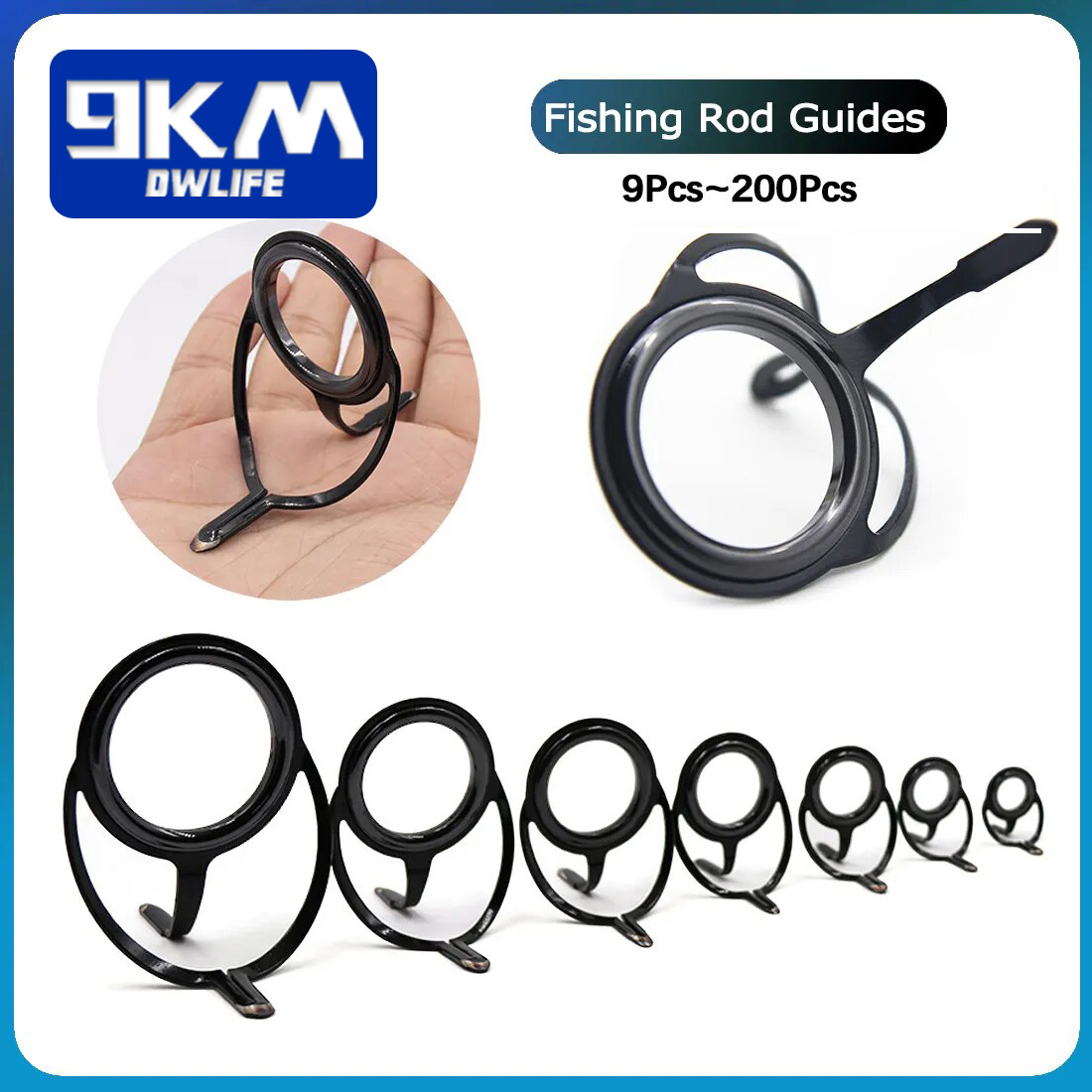 Fishing Rod Spinning - Olta tamir kiti İplik Çubuk Yapı