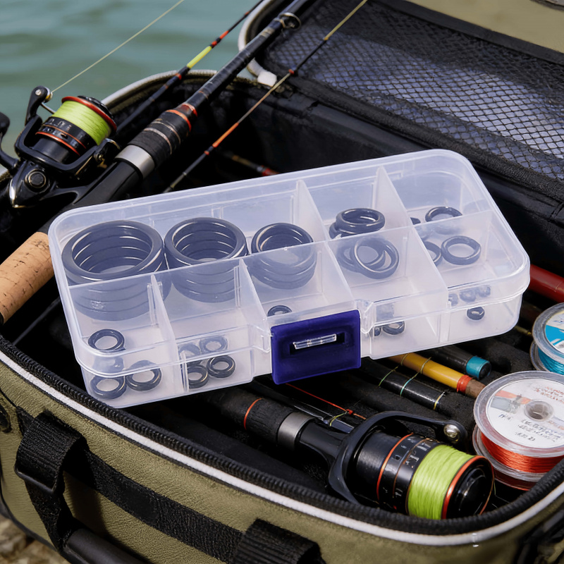 Fishing Rod Guide Replacement - 40 Seramik Halkalı Olta Kılavuzu Değiştirme