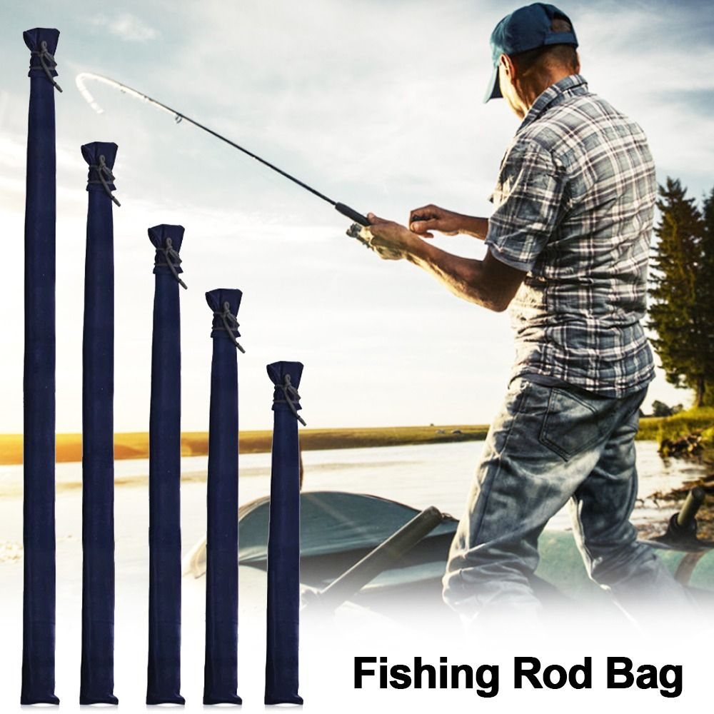 Fishing Rod Case - Çok fonksiyonlu Kalın Kadife Olta Çantası