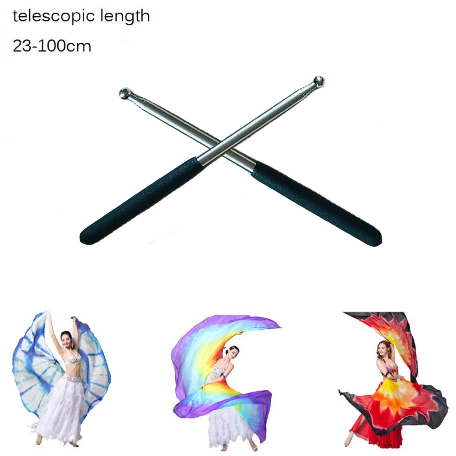 Fishing Rod Telescopic - Oryantal dans aksesuarları oryantal dans kanatları