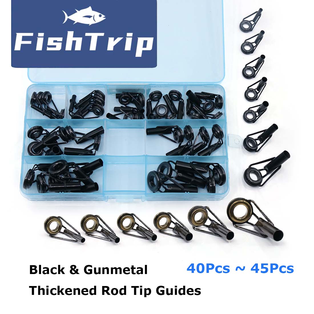 Fishing Rod Guide Replacement - FishTrip Çubuk Ucu tamir kiti 5