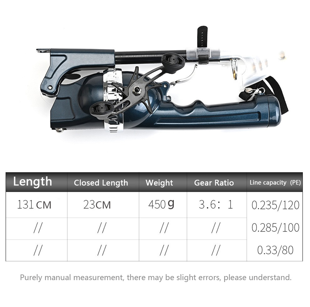 1 takım Dayanıklı Teleskopik M - Fishing Rod Combo incelemesi ve fiyatı