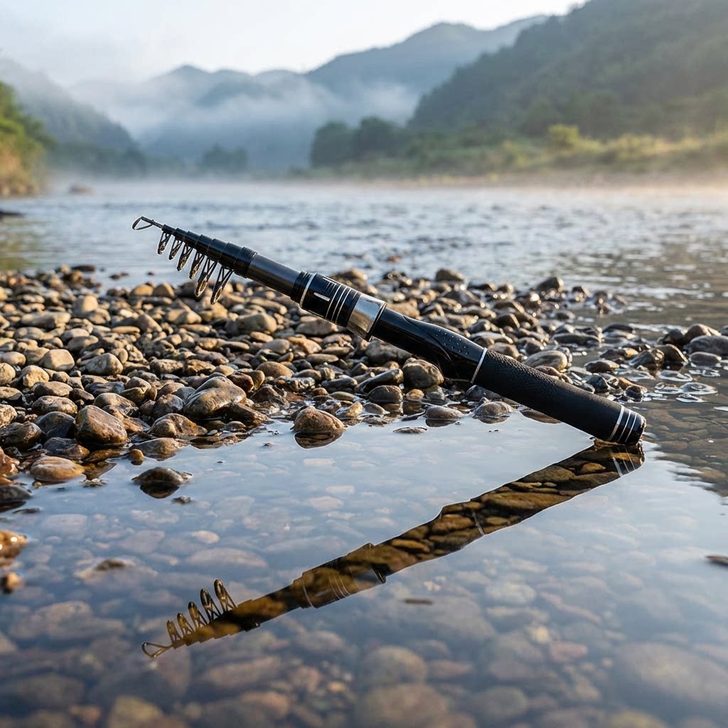 Ultra hafif teleskopik karbon  - Fishing Rod Casting incelemesi ve fiyatı