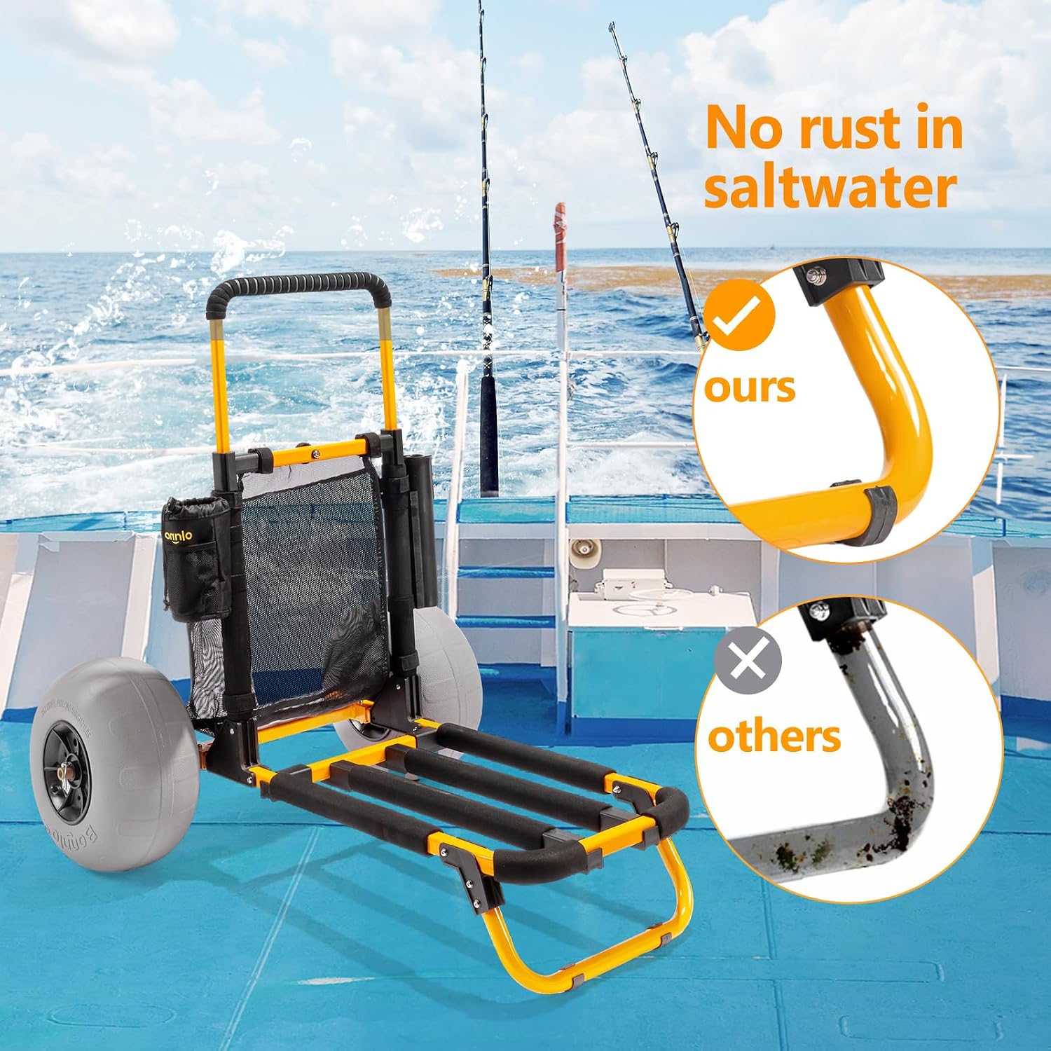 Bonnlo Plaj Balıkçılık Arabası - Fishing Rod Holder incelemesi ve fiyatı