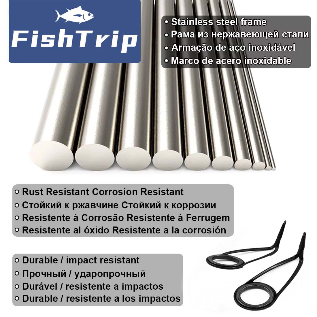 Olta Kılavuzu tamir kiti Yükse - Fishing Rod Guide Replacement incelemesi ve fiyatı