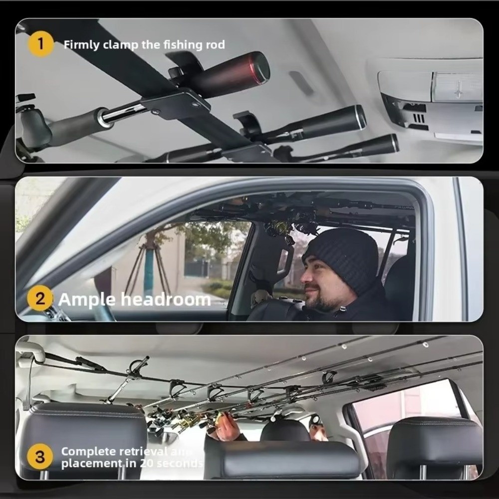 6 Pozisyonlu Araba Olta Tutucu - Fishing Rod Repair Kit incelemesi ve fiyatı