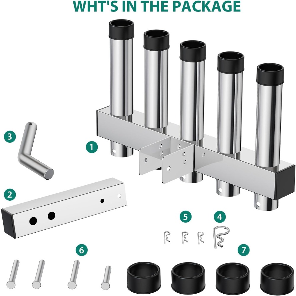 Hitch Mount Olta Tutucu 316 Pa - Fishing Rod Rack incelemesi ve fiyatı