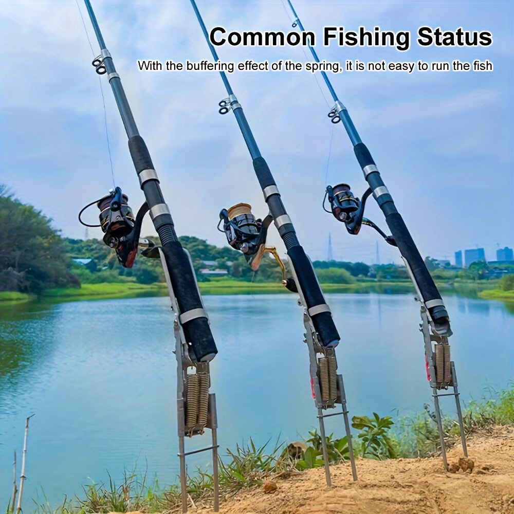 Otomatik Yaylı Olta Tutucu, Ay - Fishing Rod Holder incelemesi ve fiyatı