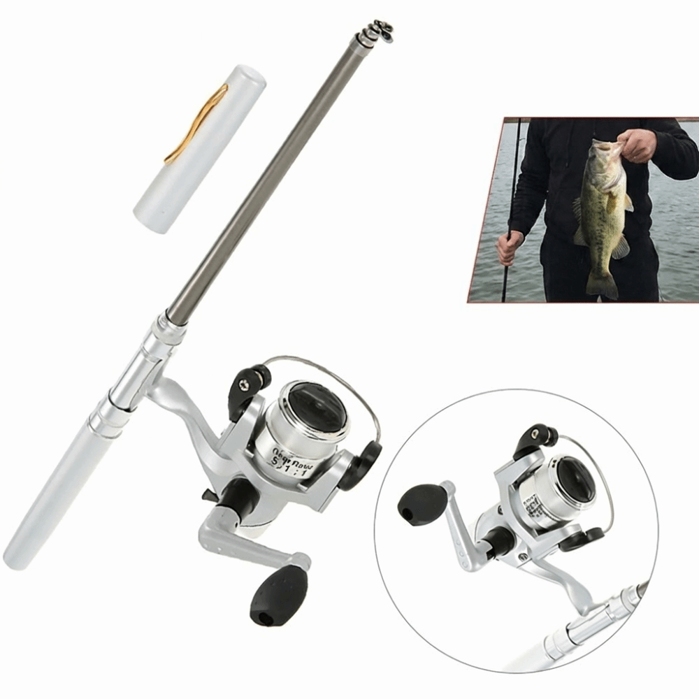 Taşınabilir Teleskopik Cep Olt - Fishing Rod Fly incelemesi ve fiyatı