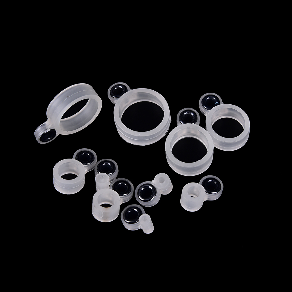 14 adet olta tel halka silikon - Fishing Rod Guide Replacement incelemesi ve fiyatı
