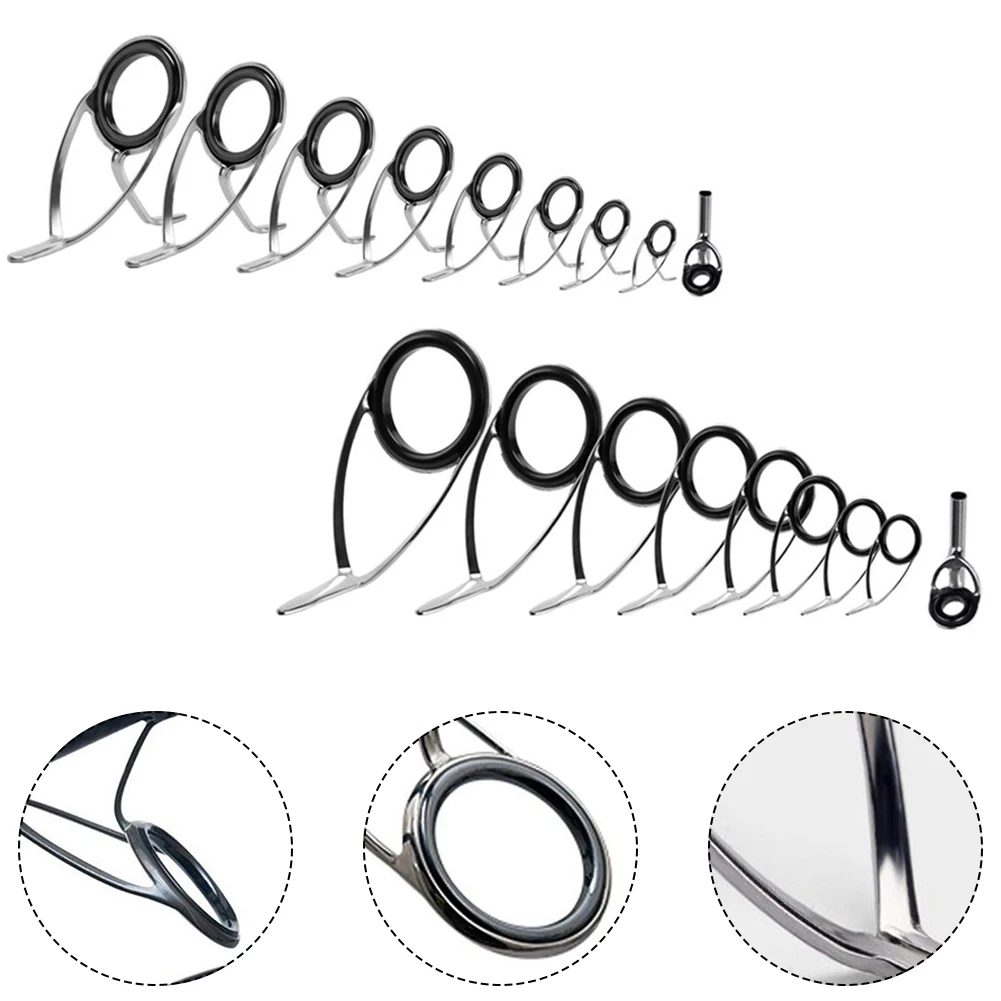 9 adet Olta Üst Halka Ucu Göz  - Fishing Rod Building Kit incelemesi ve fiyatı
