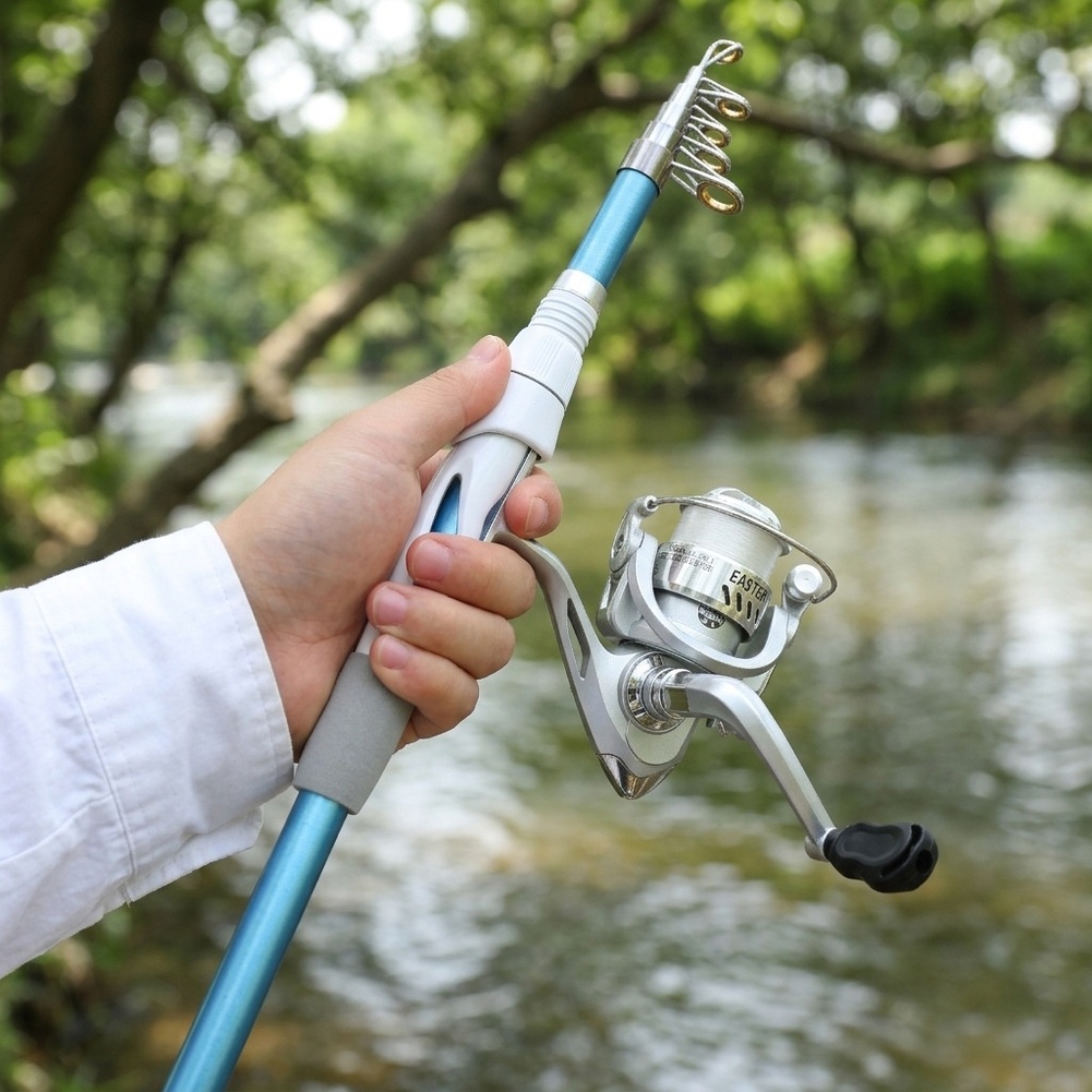 Mavi Beyaz 1.8M Olta Kamışı ve - Fishing Rod Combo incelemesi ve fiyatı