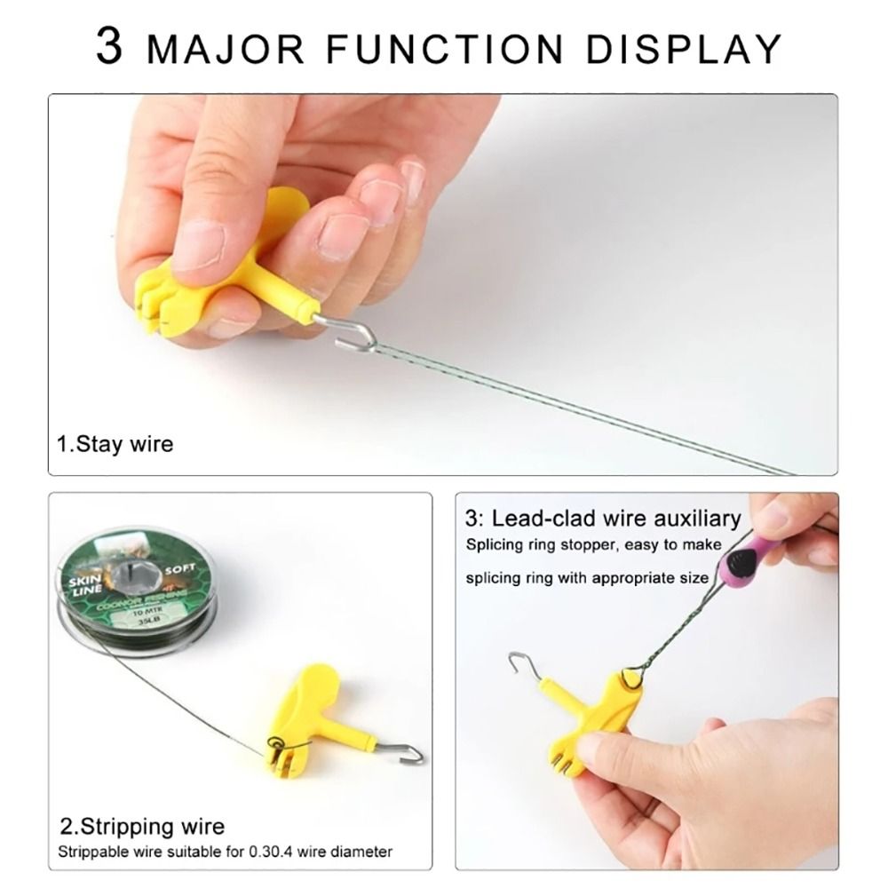 1 adet yeni 3 In 1 sazan balık - Fishing Rod Building Kit incelemesi ve fiyatı